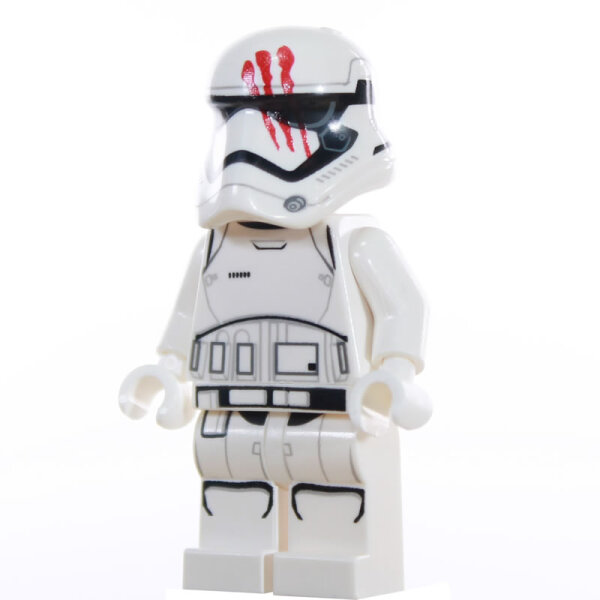 Custom Minifigur - First Order Stormtrooper, Blut am Helm