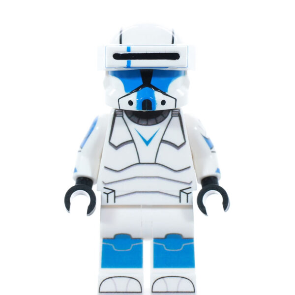 Custom Minifigur - Clone Trooper Commando Hope, blau
